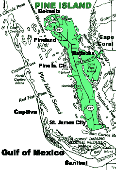Pine Island Map